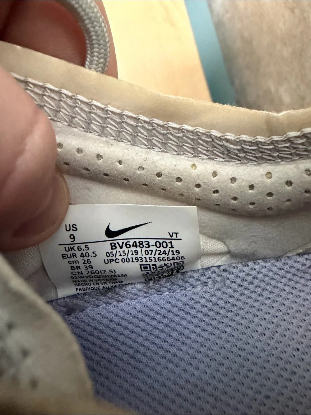 Nike Air VaporMax 2019 SE size women’s 9